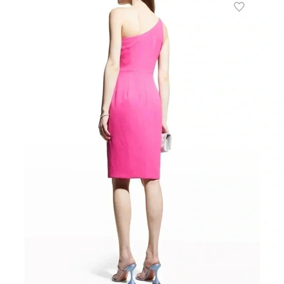 Dress the Population One Shoulder Crepe Dress - Picture 3 of 9